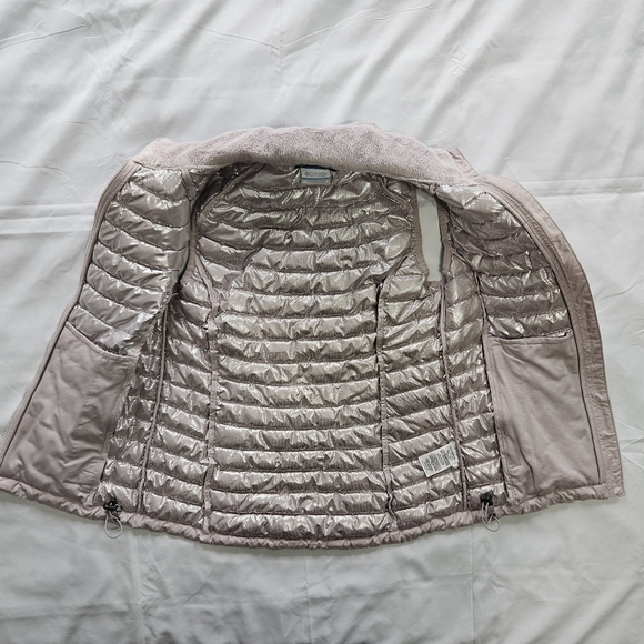 Columbia Omni Heat Vest Womens S Purple Full Zip Thermal Reflective Lining - Picture 5 of 13